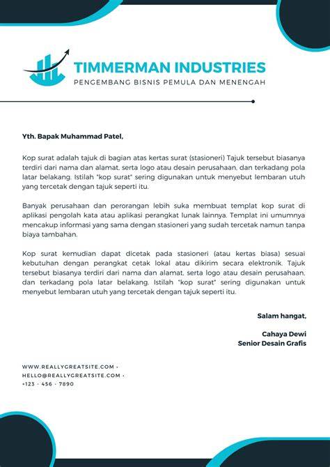 Contoh Kepala Surat