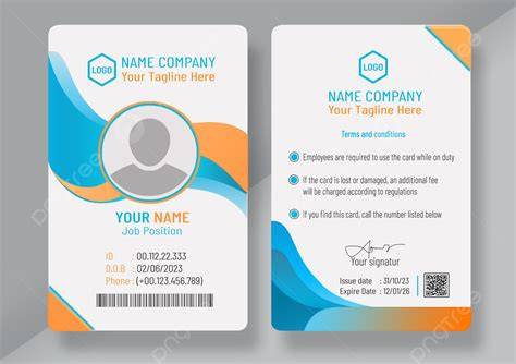 Contoh Material ID Card