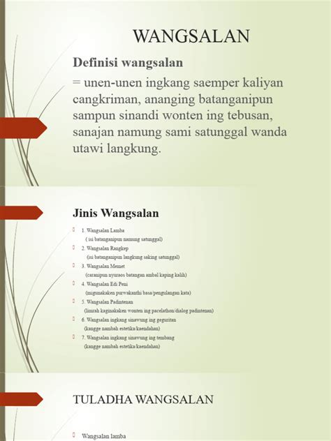 Contoh Wangsalan