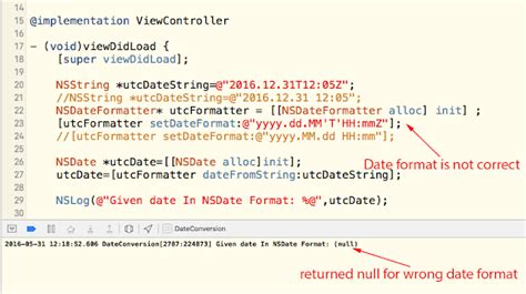 Convert NSDate to NSString
