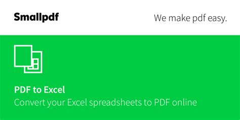 Convert PDF Excel