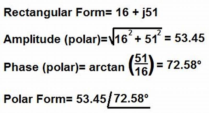 Convert Polar To Rectangular Form Calculator