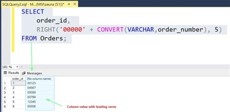Convert a string to int using sql query