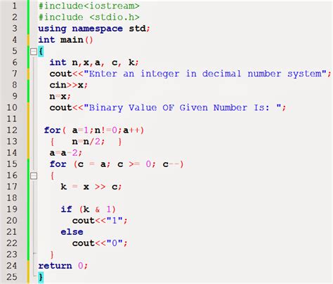 Convert integer to binary in C