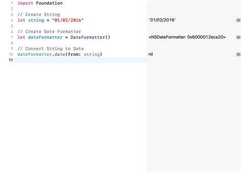Convert string to date in Swift