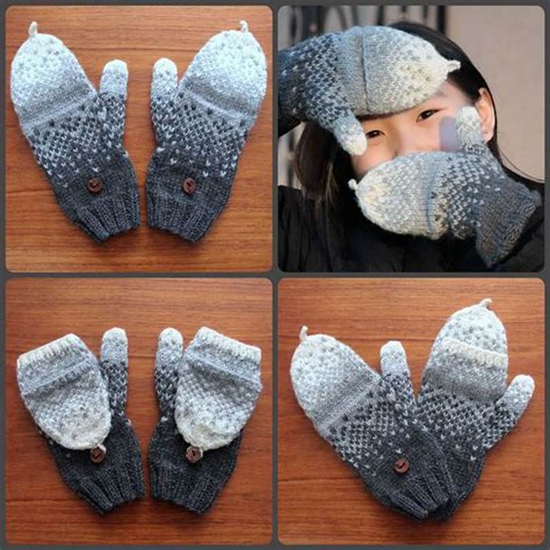 Convertible Mittens Knit Pattern