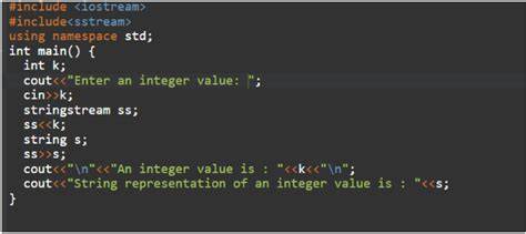 Converting an int to stdstring