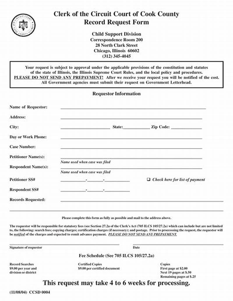 Cook County Attorney Code Request Form