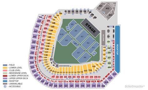 Coors Field Seating Chart For Concerts