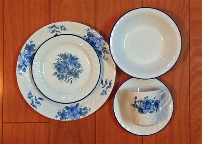 Corelle Blue Pattern