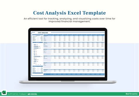 Cost Analysis Template Excel