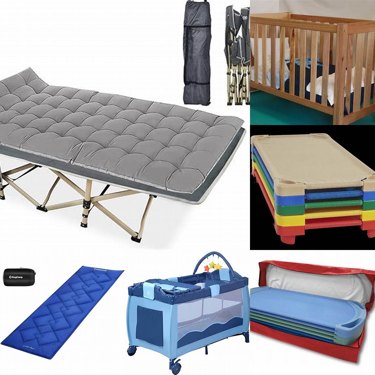 Cots and mats