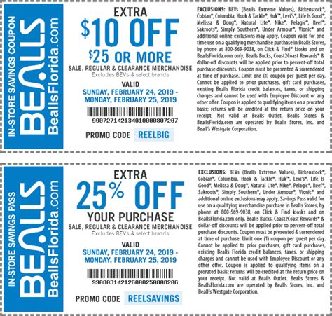 Coupons For Bealls Printable