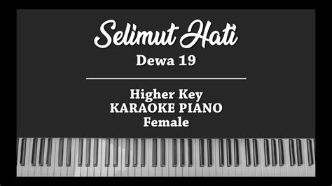 Cover Selimut Hati dengan Piano