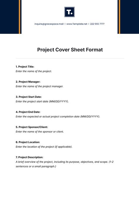 Cover Sheet Templates
