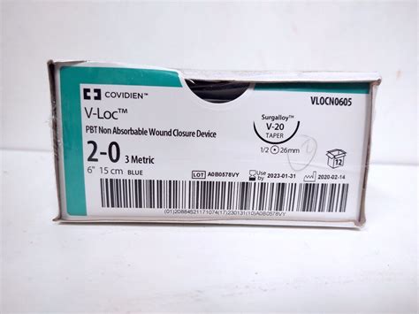 Covidien V Loc Suture Catalog
