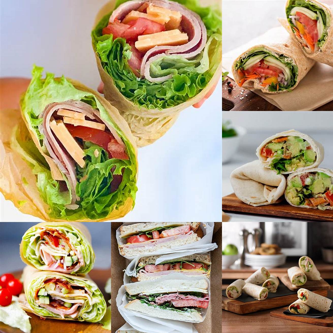 Create a sandwich or wrap