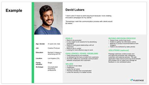 Create A Buyer Persona Template