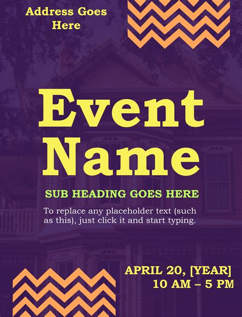Create A Poster Free Template