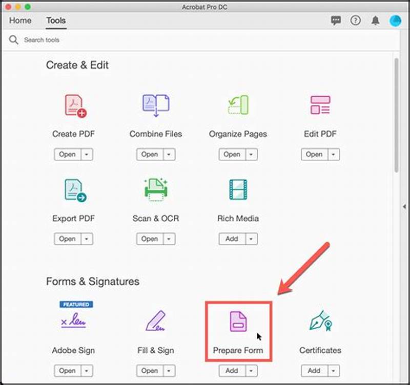 Create Fillable Form In Adobe Acrobat Pro