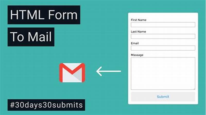 Create Html Form To Send Email
