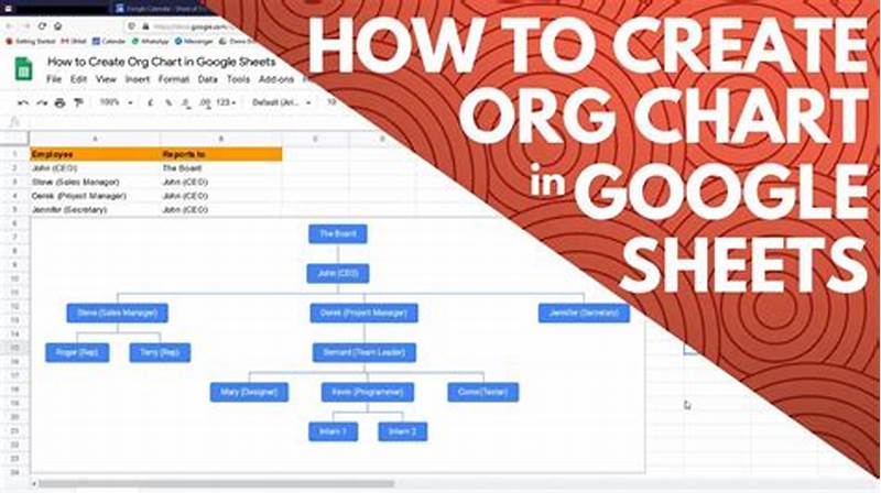 Create Org Chart In Google Sheets