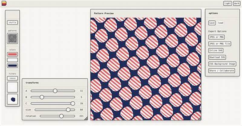 Create Pattern Online