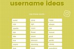 Create Username Ideas