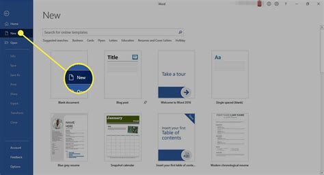 Create Word Doc Template