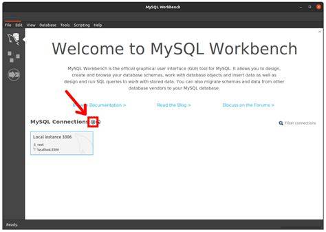 Create a new database with MySQL Workbench