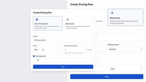 Create one-time subscription