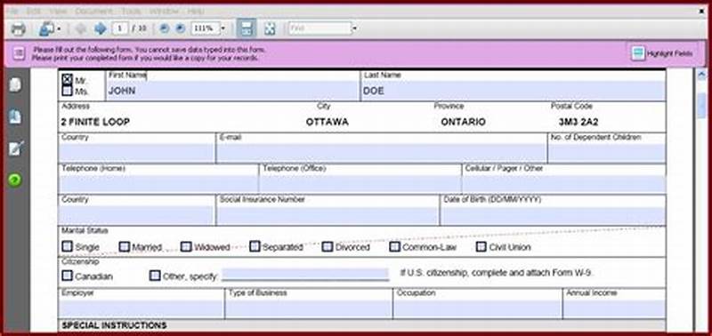 Creating A Fillable Form In Excel
