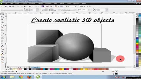 Creating Object in Corel Draw X6
