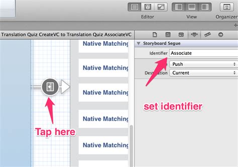 Creating a segue programmatically
