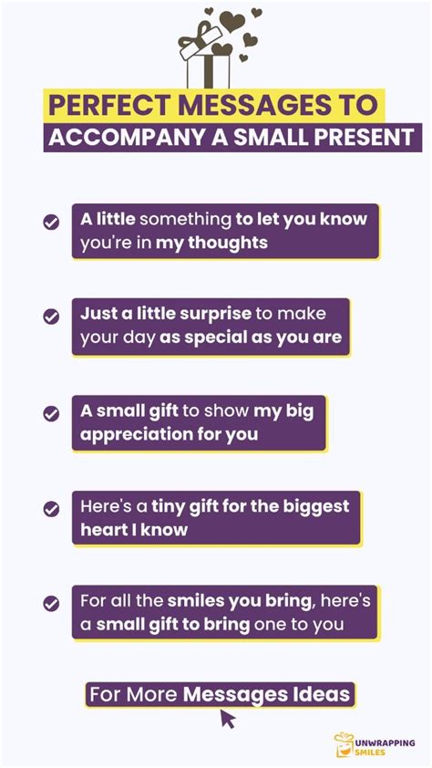 Creative Gift Messages