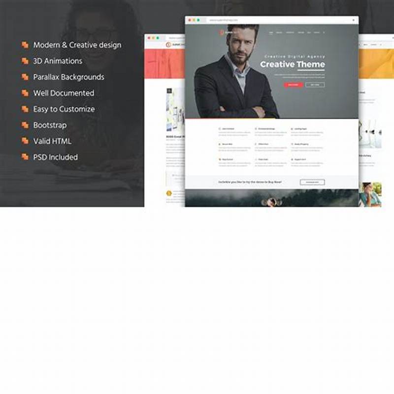 Creative Html Template Blog
