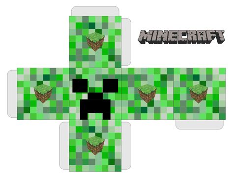 Creeper Template Minecraft