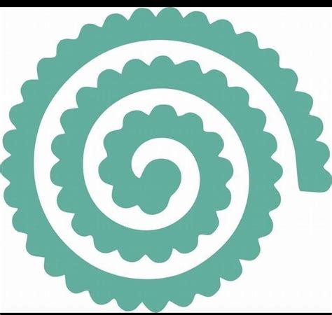 Cricut Flower Template