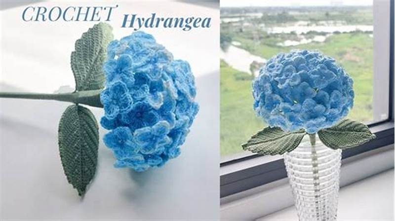 Crochet Hydrangea Pattern