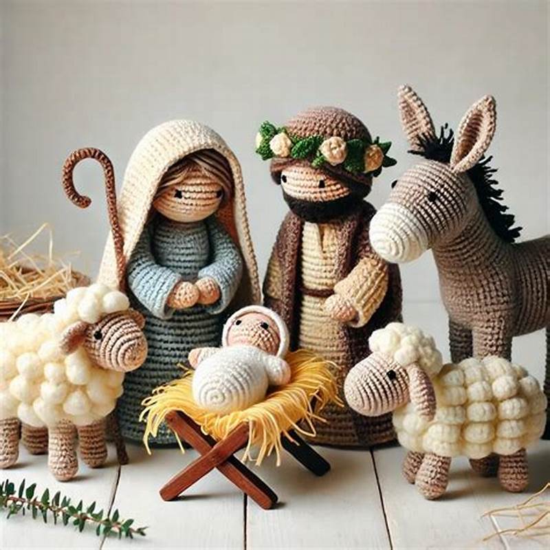 Crochet Pattern For Nativity Set