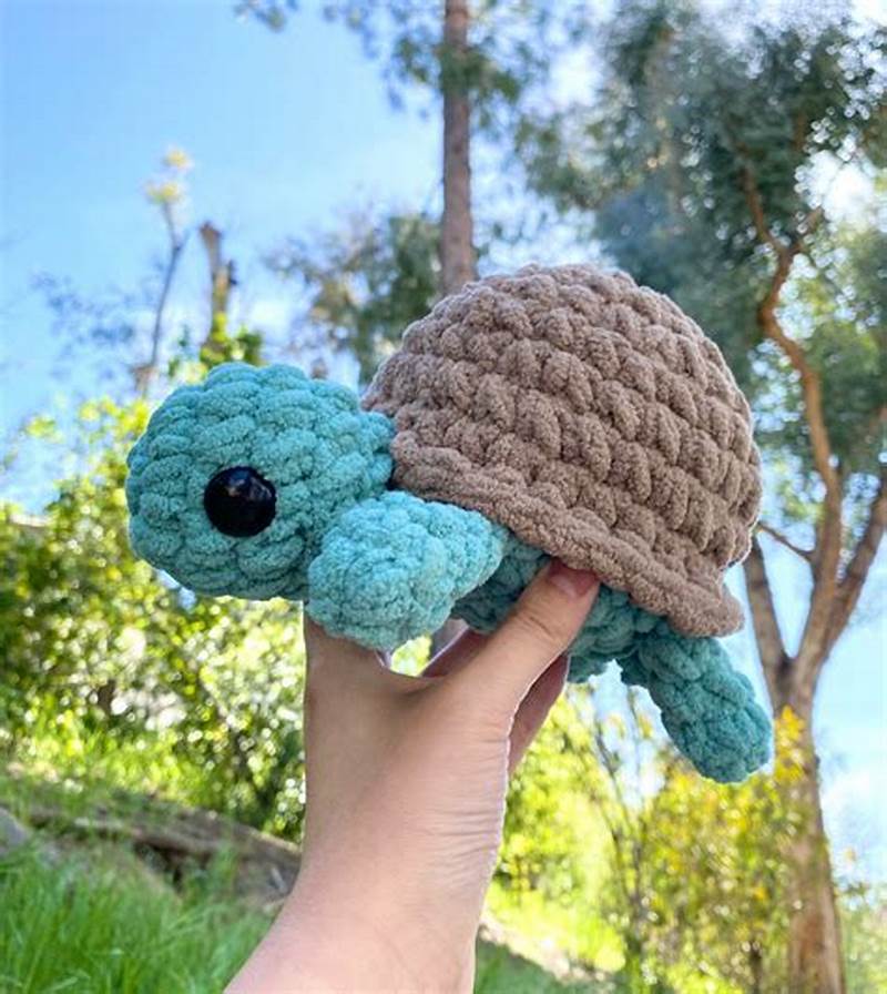 Crochet Pattern For Turtle