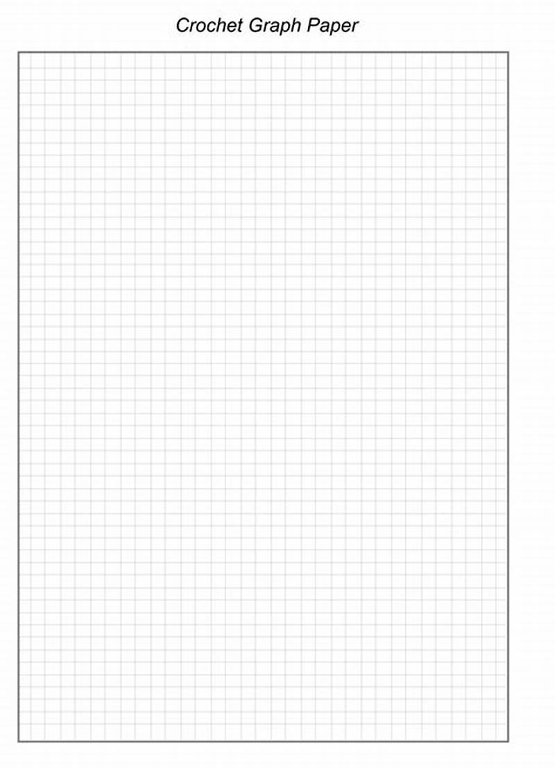 Crochet Pattern Graph Paper