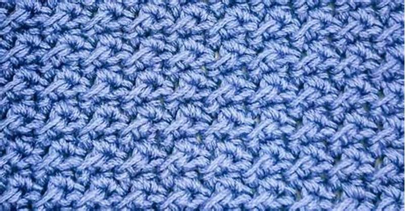 Crochet Pattern Texture