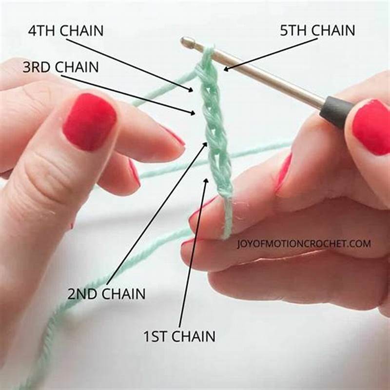 Crochet Pattern Using Only Chain Stitch