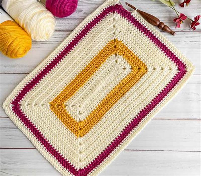 Crochet Rectangle Pattern