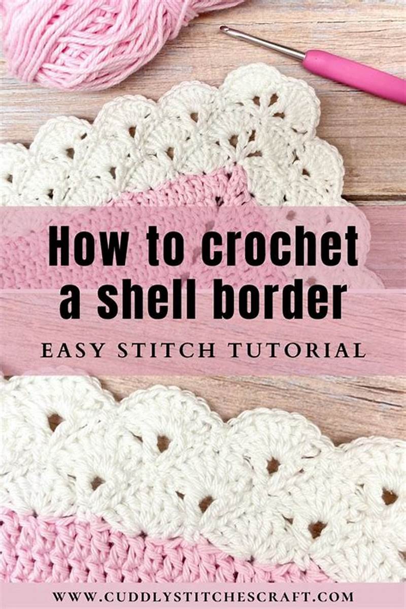 Crochet Shell Stitch Border Pattern