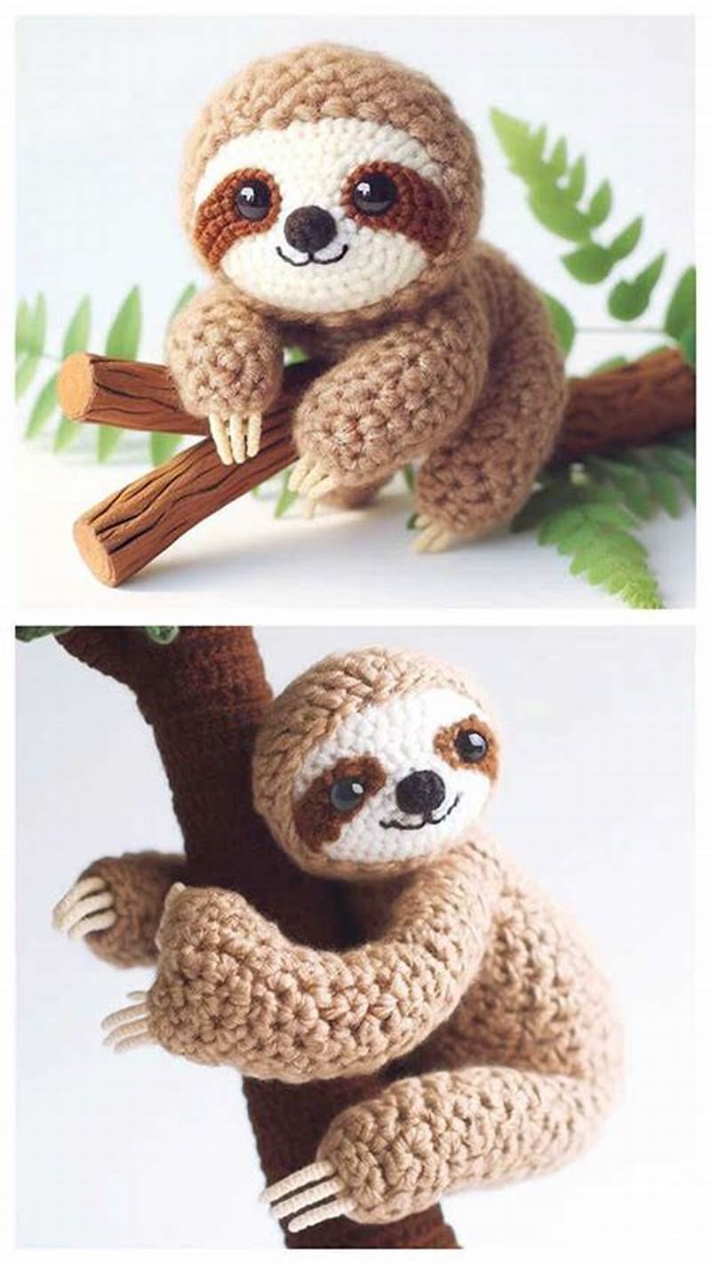 Crochet Sloth Pattern