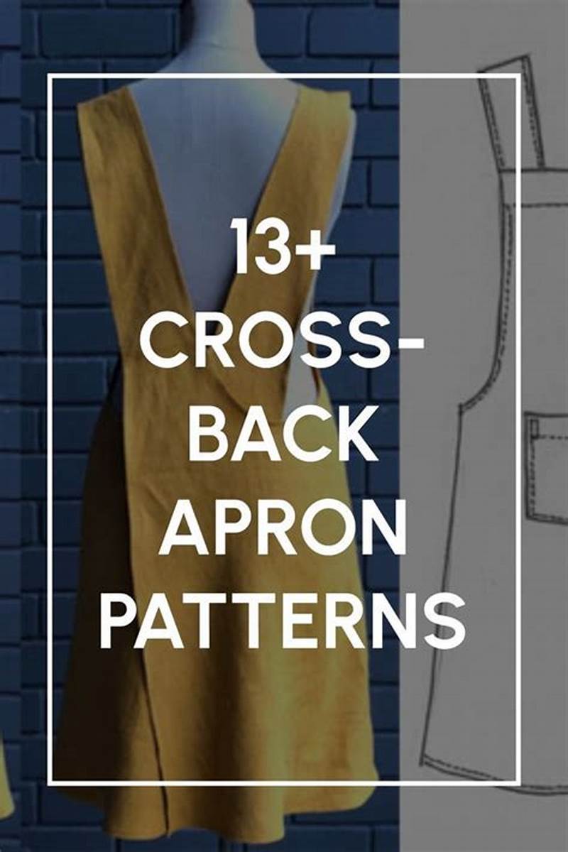 Cross Back Apron Pattern