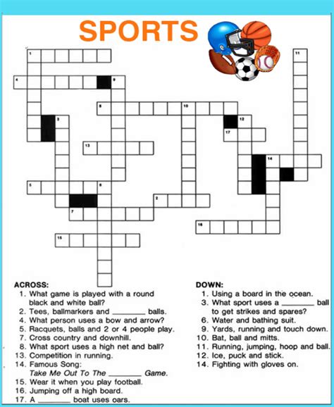 Crossword Puzzle For Kids Printable