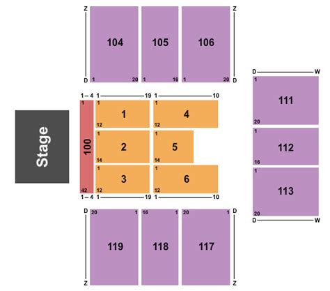Crown Arena Seating Chart